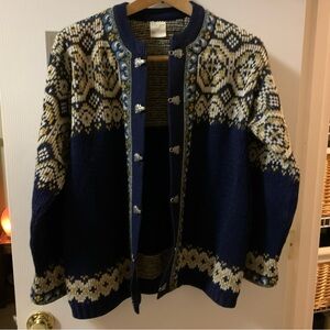 Norwegian wool sweater Size 50 (2xl) A. S. Evebofoss